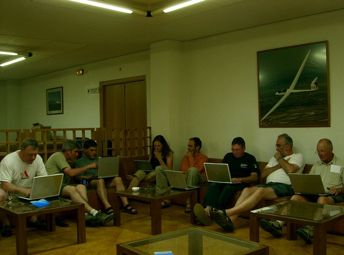 Laptop Party at Ocaña