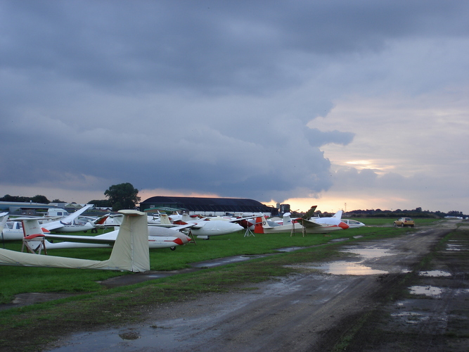 Parked gliders