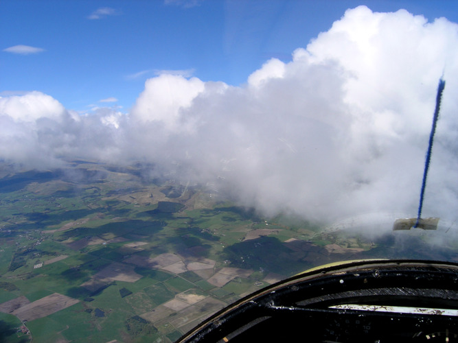 Flying along a wave bar
