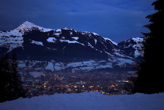 Kitzbuhel at night