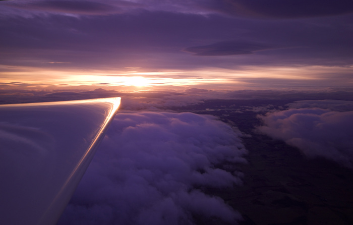 Sunset near Portmoak