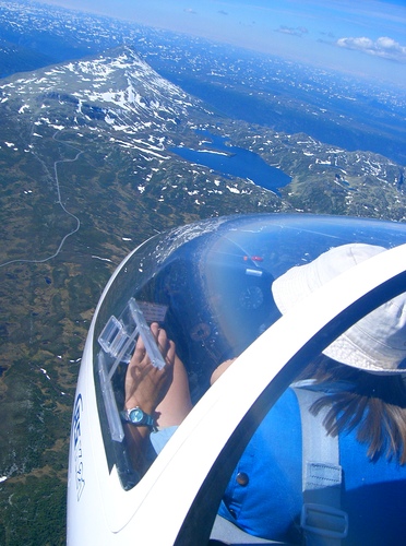 Just short of the turn point