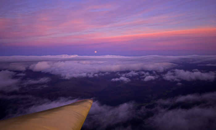 Moonrise above Feshie