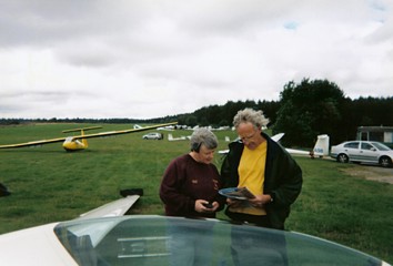 Pete and Kate at task week 2002
