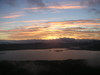 Sunset over Loch Leven